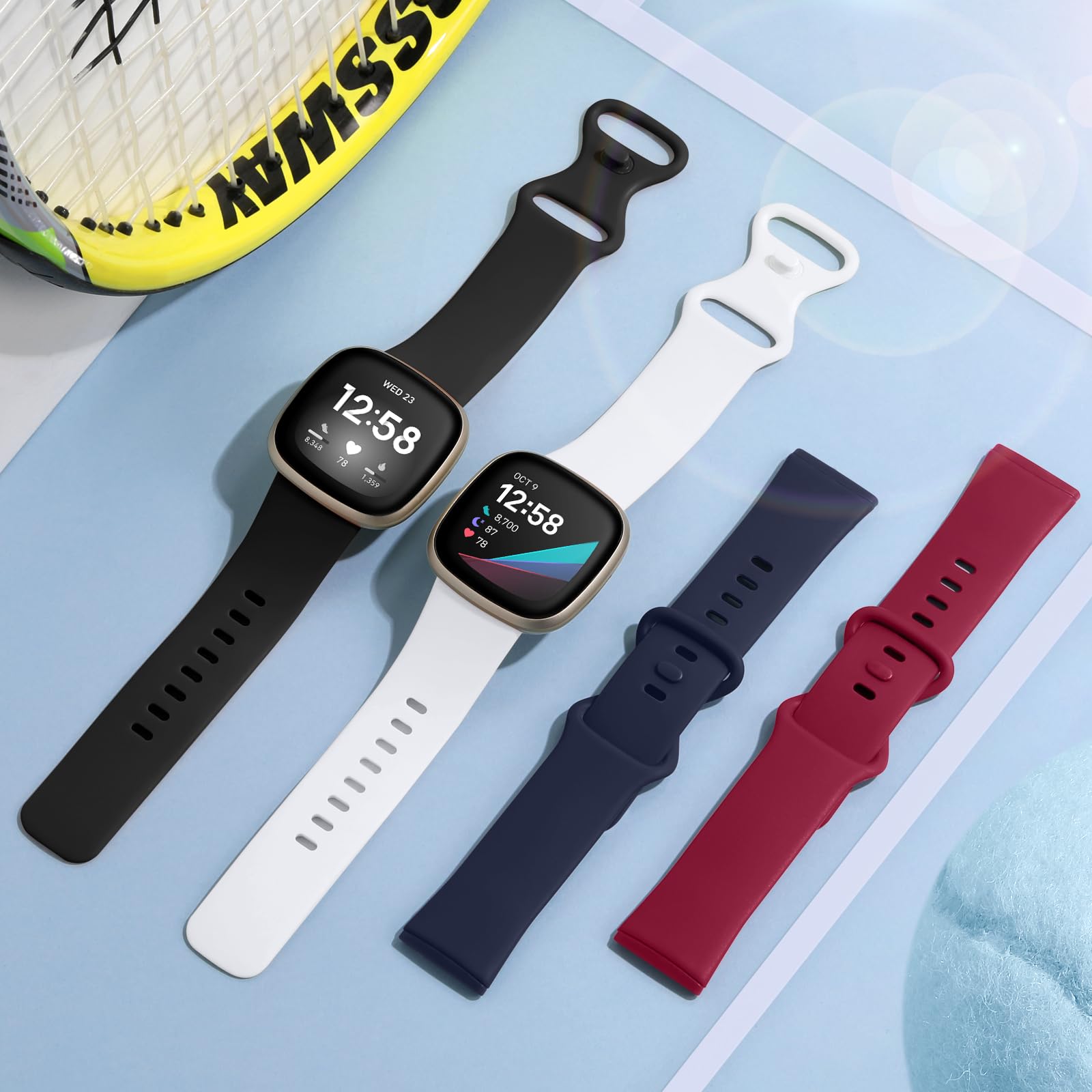 Foto 4 pulgar | Correa Getino Compatible Con Fitbit Sense 2  Sense/ Versa 3 Y Versa 4 - Venta Internacional.