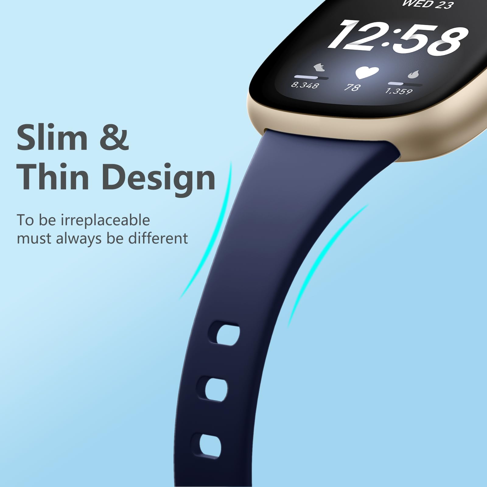 Foto 4 pulgar | Correa De Reloj Getino Compatible Con Fitbit Versa 3/4  Sense/sense 2 - Venta Internacional.