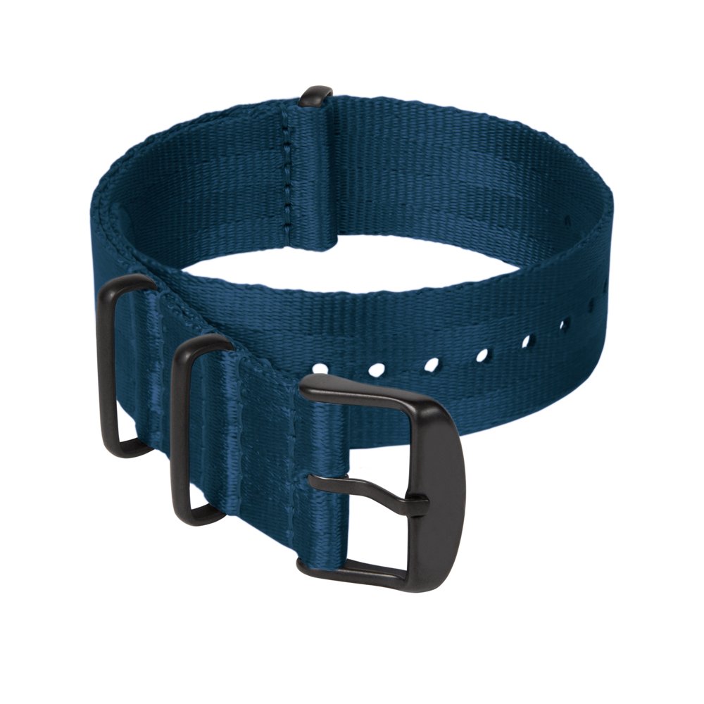 Foto 1 | Correa de Reloj Archer Nailon Tejido Azul 18 mm - Venta Internacional