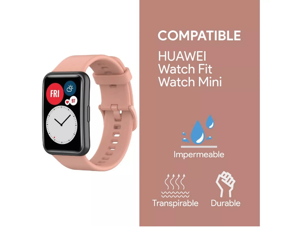 Foto 4 pulgar | Correa Sport Wünd Para Huawei Watch Fit Silicon Premium Colores