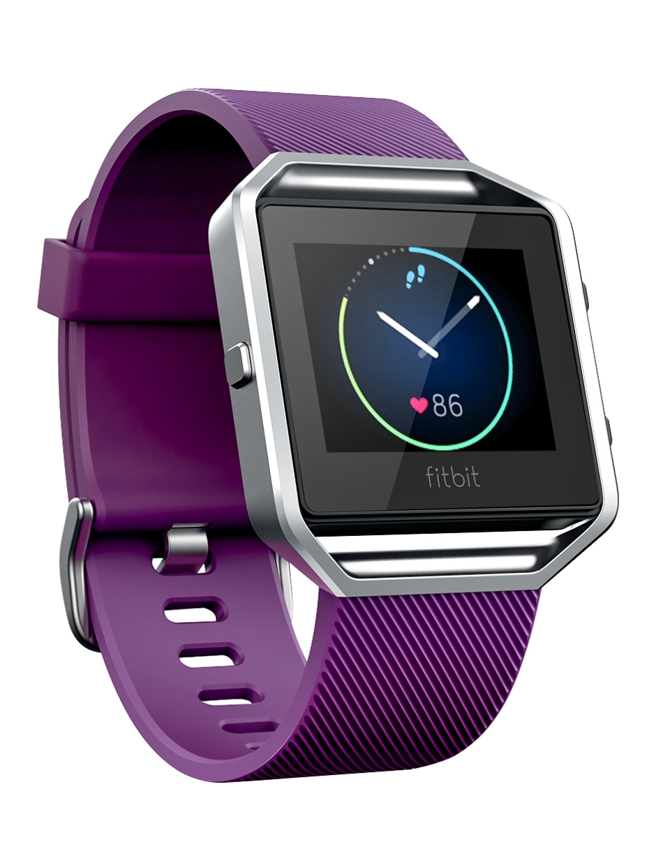 Foto 3 pulgar | Correa para Smartwatch Blaze Classic Fitbit Chica Color Ciruela