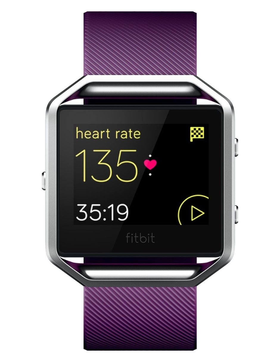 Foto 4 pulgar | Correa para Smartwatch Blaze Classic Fitbit Chica Color Ciruela