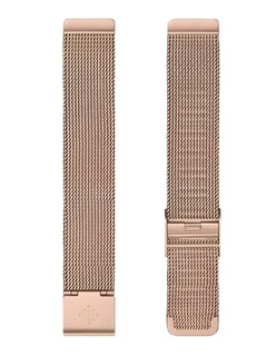 Foto 1 | Correa de Malla Inoxidable para Smartband Inspire 2 Fit Bit Rosa