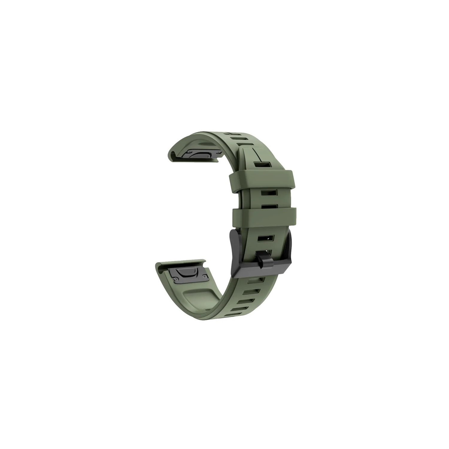 Correa Para Garmin Fenix 6 5 3hr 26 Mm, Color Verde Militar - Venta Internacional.