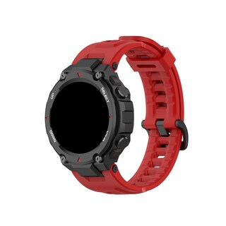 Foto 1 | Correa de Silicona Compatible con Amazfit T Rex T Rex Pro Red - Venta Internacional