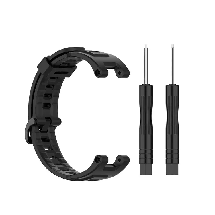 Foto 3 pulgar | Correa de Silicona Compatible con Amazfit T Rex Pro Black - Venta Internacional
