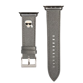 Foto 1 | Correa Original Karl Lagerfeld Para Apple Watch 42/44 Plata