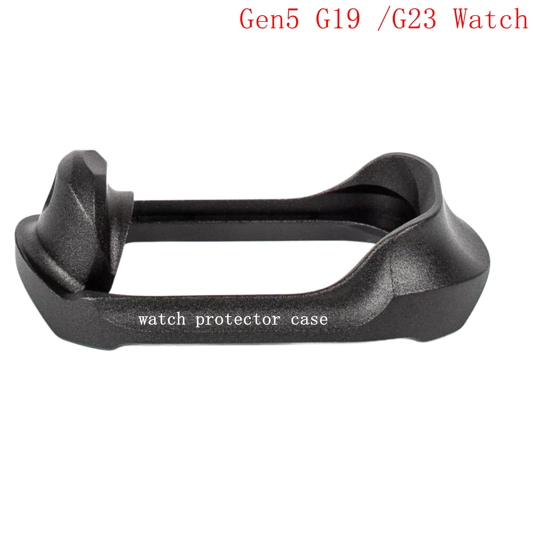 Foto 5 pulgar | Funda Protectora De Reloj Con Marco De Aluminio Para G19/g23, Color Negro - Venta Internacional.