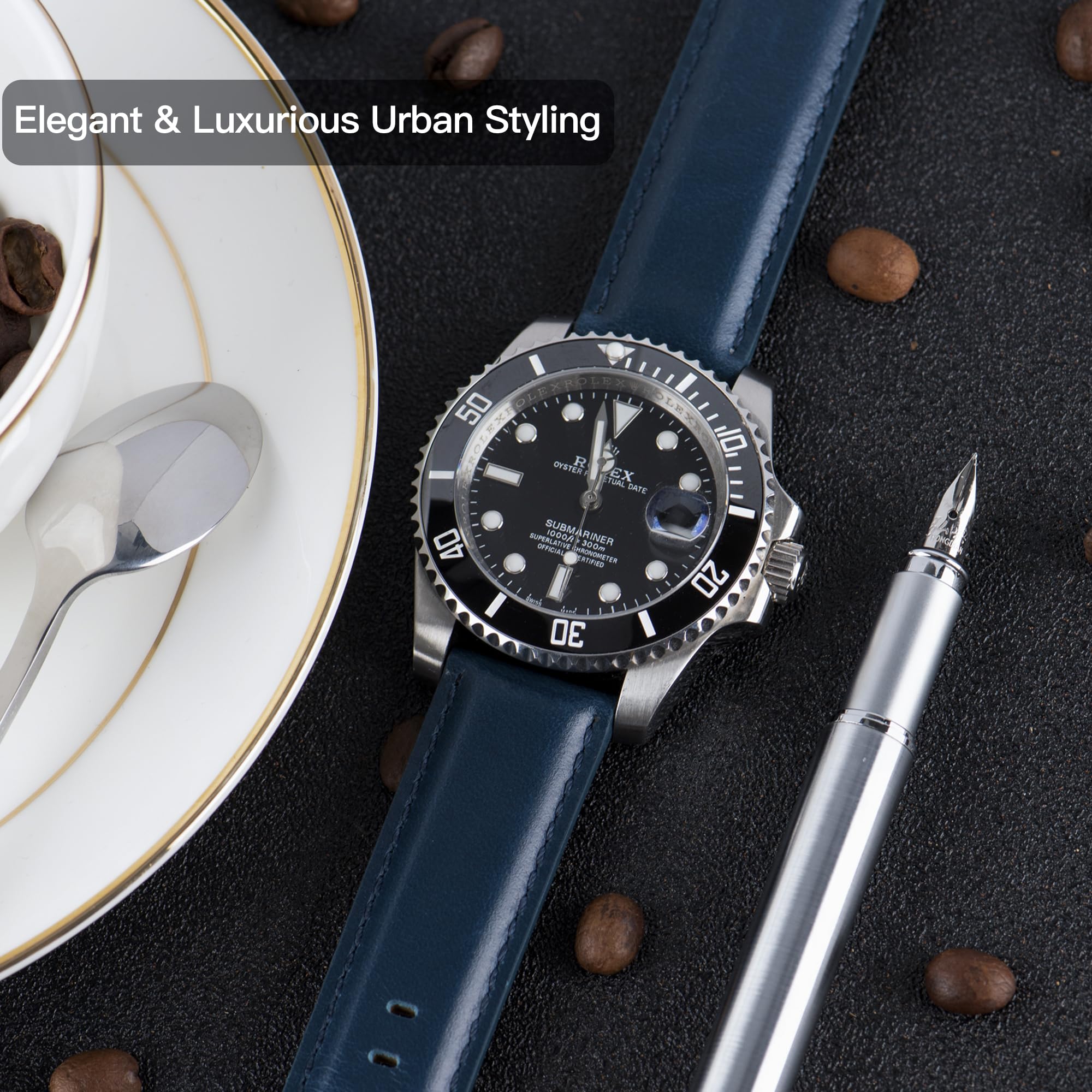 Foto 5 | Correa Ottoody Azul 18-22 mm - Venta Internacional