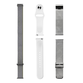 Foto 1 | Kit Correas Smartwatch Stf Kronos: Textil, Silicon Y Metálica 22mm