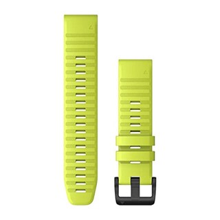 Foto 1 | Correa De Reloj Garmin Quickfit De 22 Amperios, Silicona Amarilla - Venta Internacional.