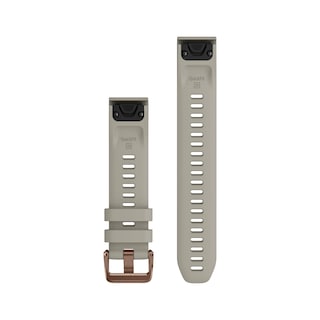 Foto 3 | Correa De Reloj Garmin Quickfit 20 De Silicona Gris Francesa De 3 Piezas - Venta Internacional.