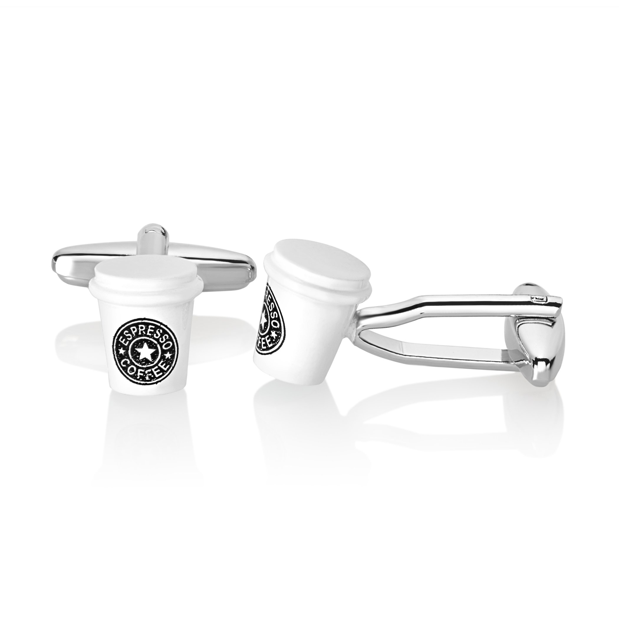 Foto 2 pulgar | Taza De Café Espresso Pufflinks West Coast Jewelry, Altamente Pulida - Venta Internacional.