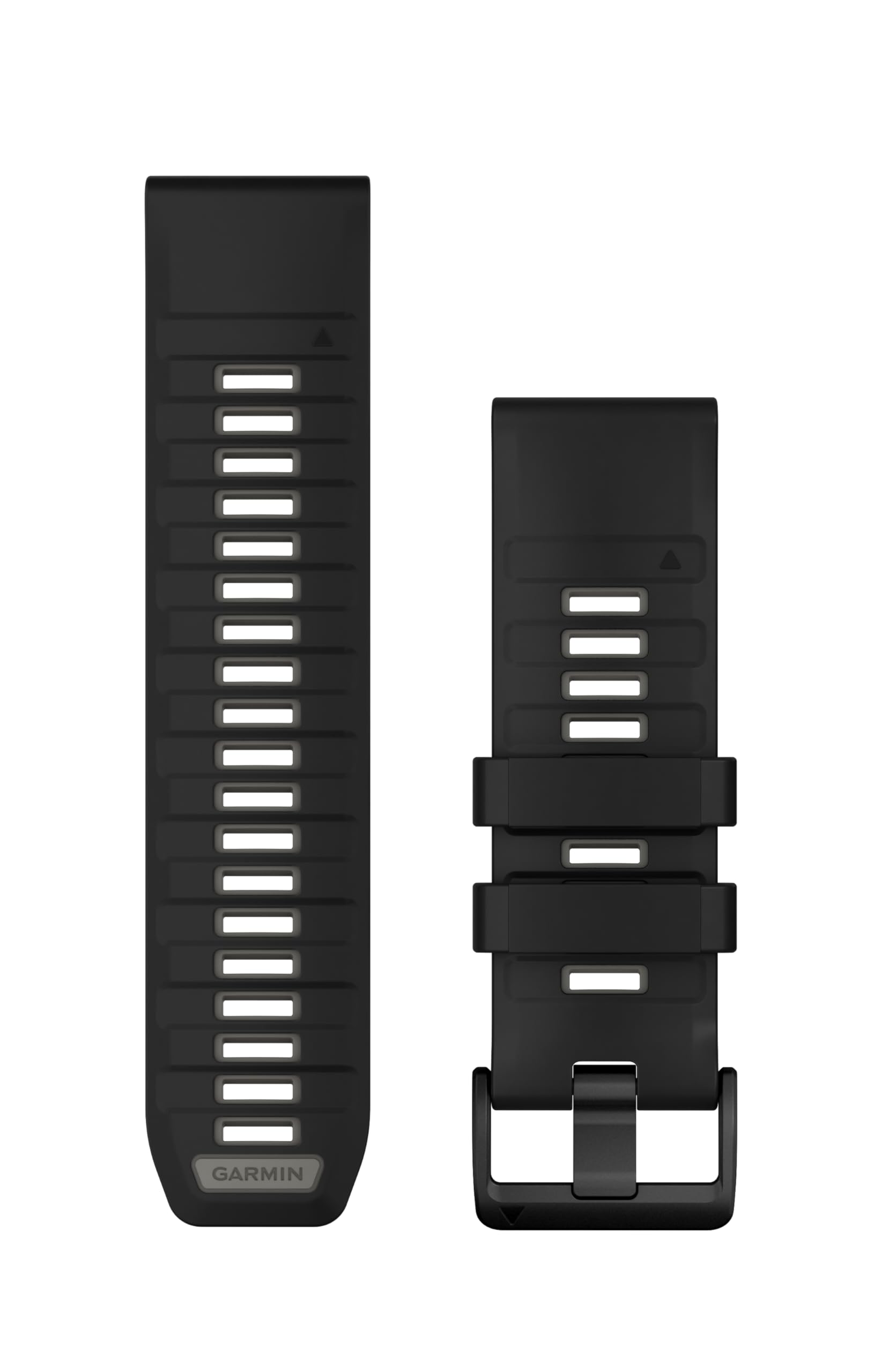 Foto 1 | Correa De Reloj Garmin Quickfit De 26 Mm, Silicona Negra Y Gris Guijarro - Venta Internacional.