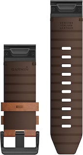 Foto 2 | Correa De Reloj Garmin Quickfit De Piel Castaña De 26 Mm De Ancho - Venta Internacional.