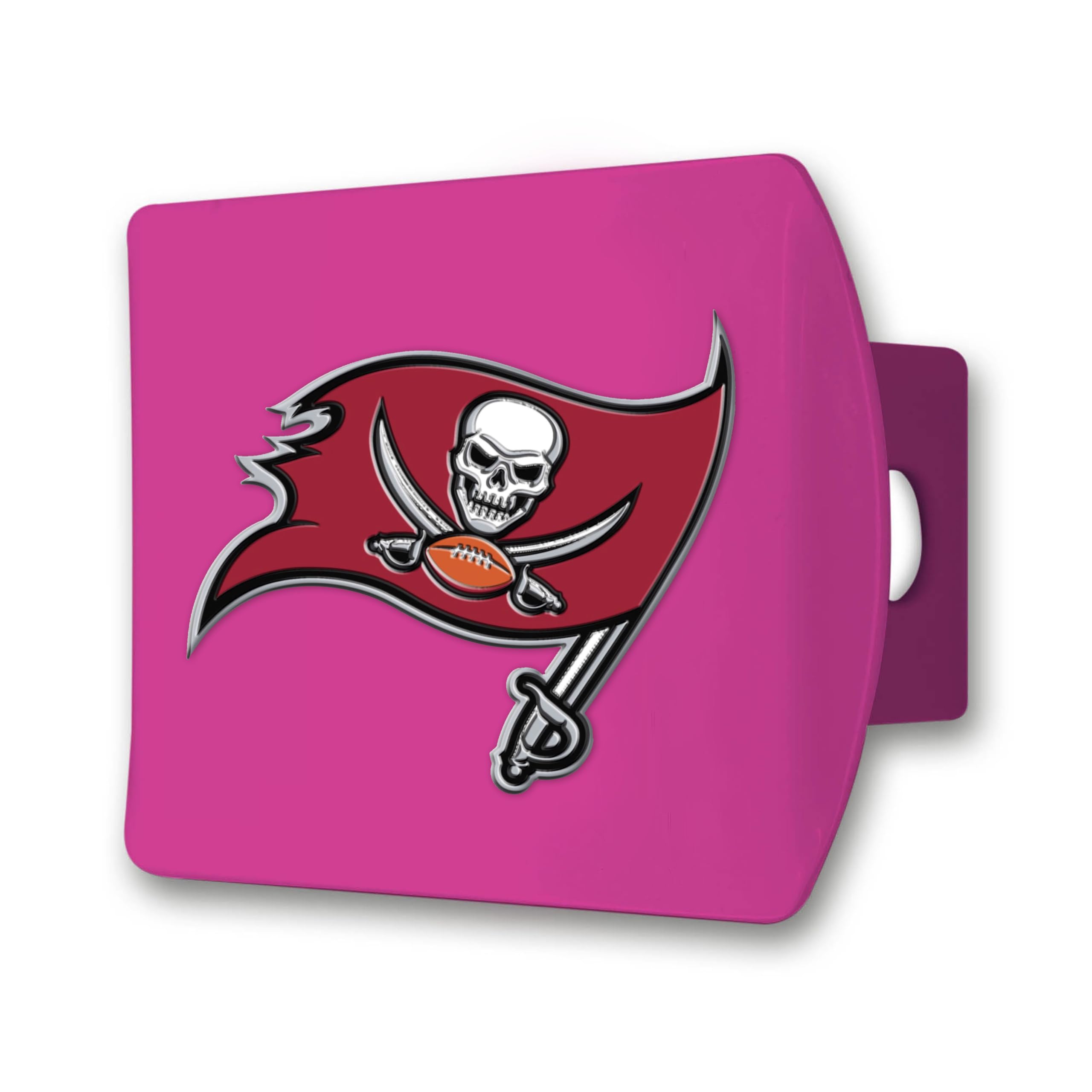 Foto 2 pulgar | Funda De Enganche Fanmats 43393 Nfl Tampa Bay Buccaneers Rosa - Venta Internacional.