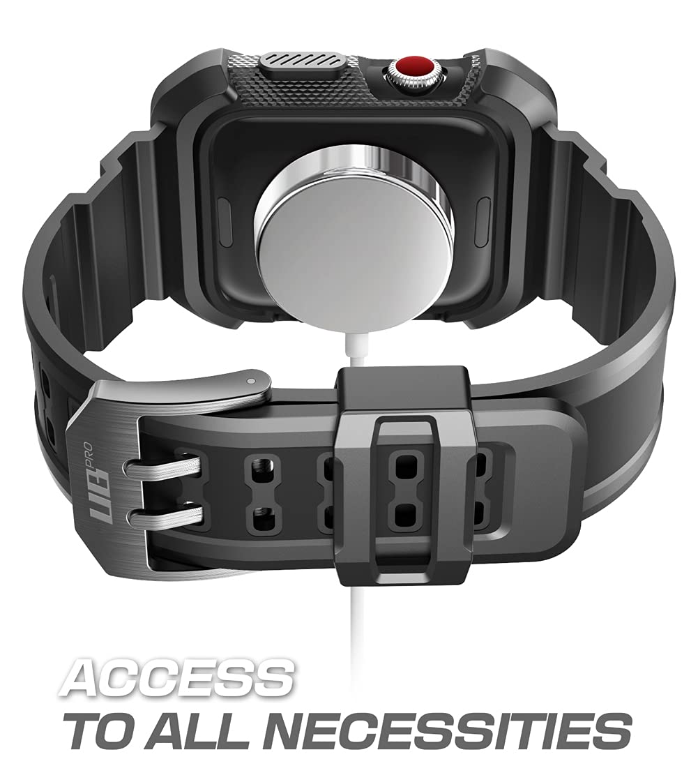 Foto 4 pulgar | Funda Supcase Unicorn Beetle Pro Para Apple Watch 3 De 42 Mm, Color Negro - Venta Internacional.