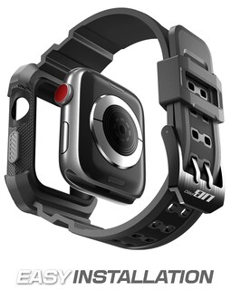 Foto 4 | Funda Supcase Unicorn Beetle Pro Para Apple Watch 3 De 42 Mm, Color Negro - Venta Internacional.