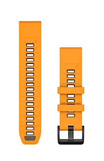 Foto 1 | Correa De Reloj Garmin Quickfit De 22 Mm, Naranja Brillante/grafito, Silicona - Venta Internacional.