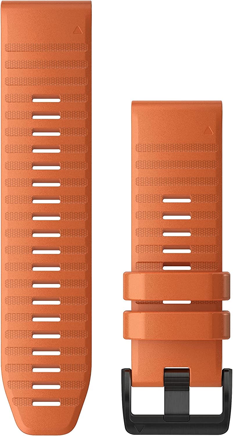 Foto 2 pulgar | Correa De Reloj Garmin Quickfit Ember Orange Silicone 26mm - Venta Internacional.