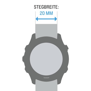 Foto 3 | Correa De Reloj Garmin Quick Release 20, Silicona, Arena Clara - Venta Internacional.