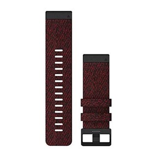 Foto 1 | Correa De Reloj Garmin Quickfit De Nailon Rojo Jaspeado De 26 Mm - Venta Internacional.