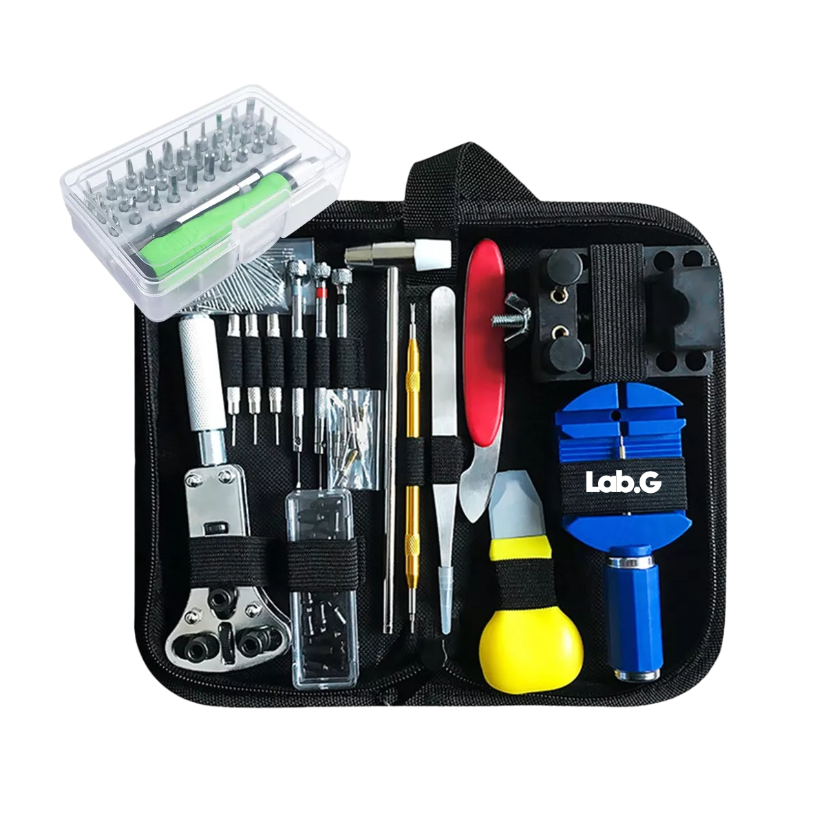 Kit De Herramientas Lab.g Reparación De Relojero 179 Piezas Multicolor
