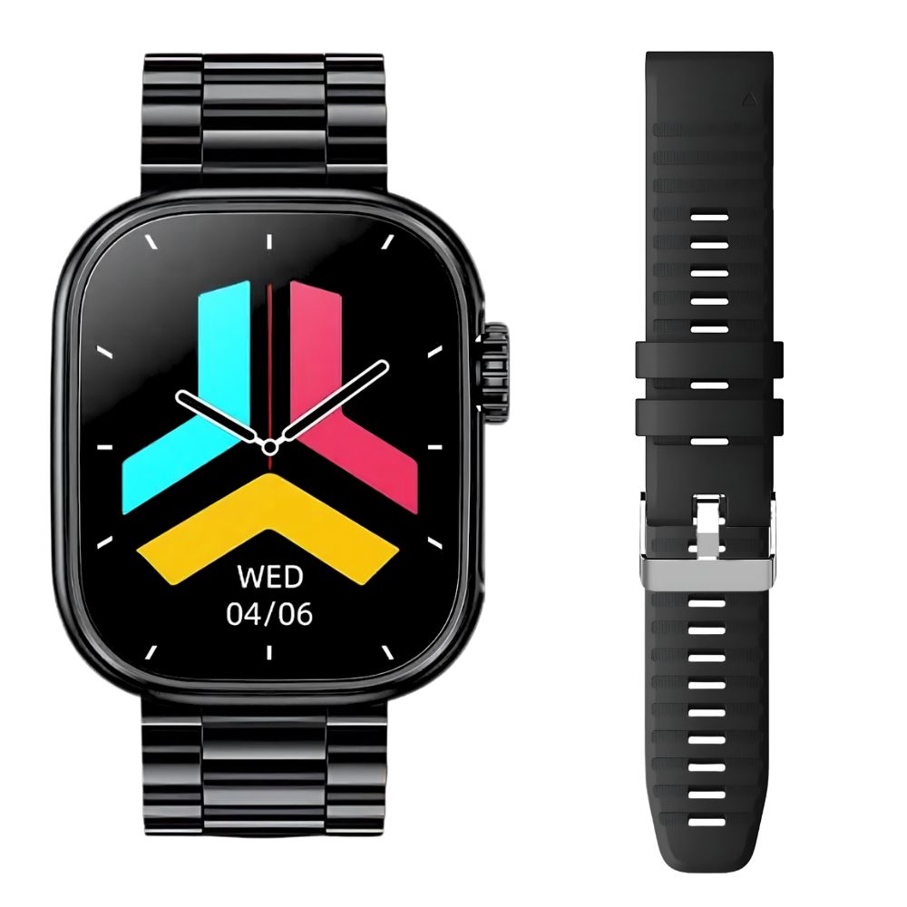 Smartwatch Gadgets&Fun Titan Steel Square con Llamadas por Bluetooth