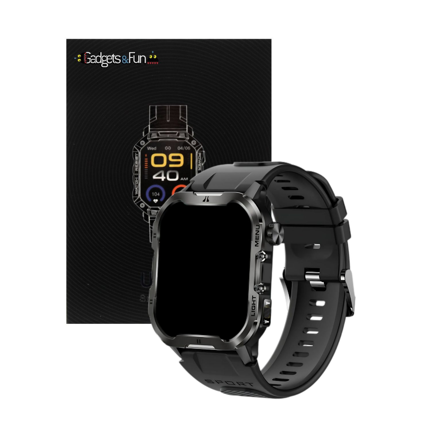 Foto 4 | Smartwatch Gadgets & Fun Miitar Watch Para Hombre