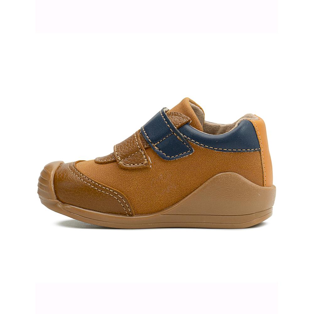 Foto 6 pulgar | Karsten Niños Miel Piel Doble Velcro Antiderrapante 12-17 Beige