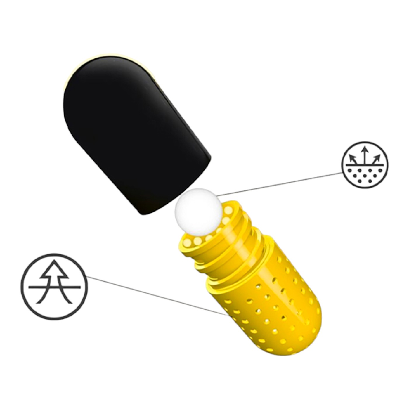 Foto 5 pulgar | Desodorante de Calzado Píldoras Crep Protect Unisex Pills Negro