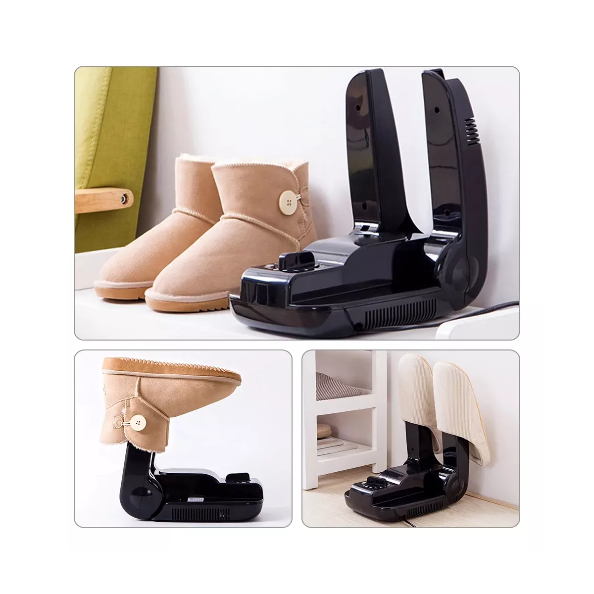 Foto 4 pulgar | Secador de Zapatos Quita Olores Eo Safe Imports Esi-17313 Negro