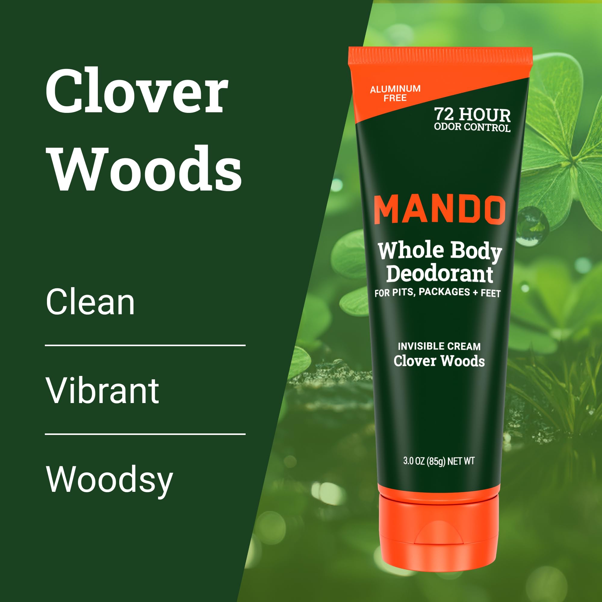 Foto 4 pulgar | Desodorante Mando Whole Body Para Hombre, 72 Horas, Control De Olores, 90 Ml, 2 Unidades - Venta Internacional.