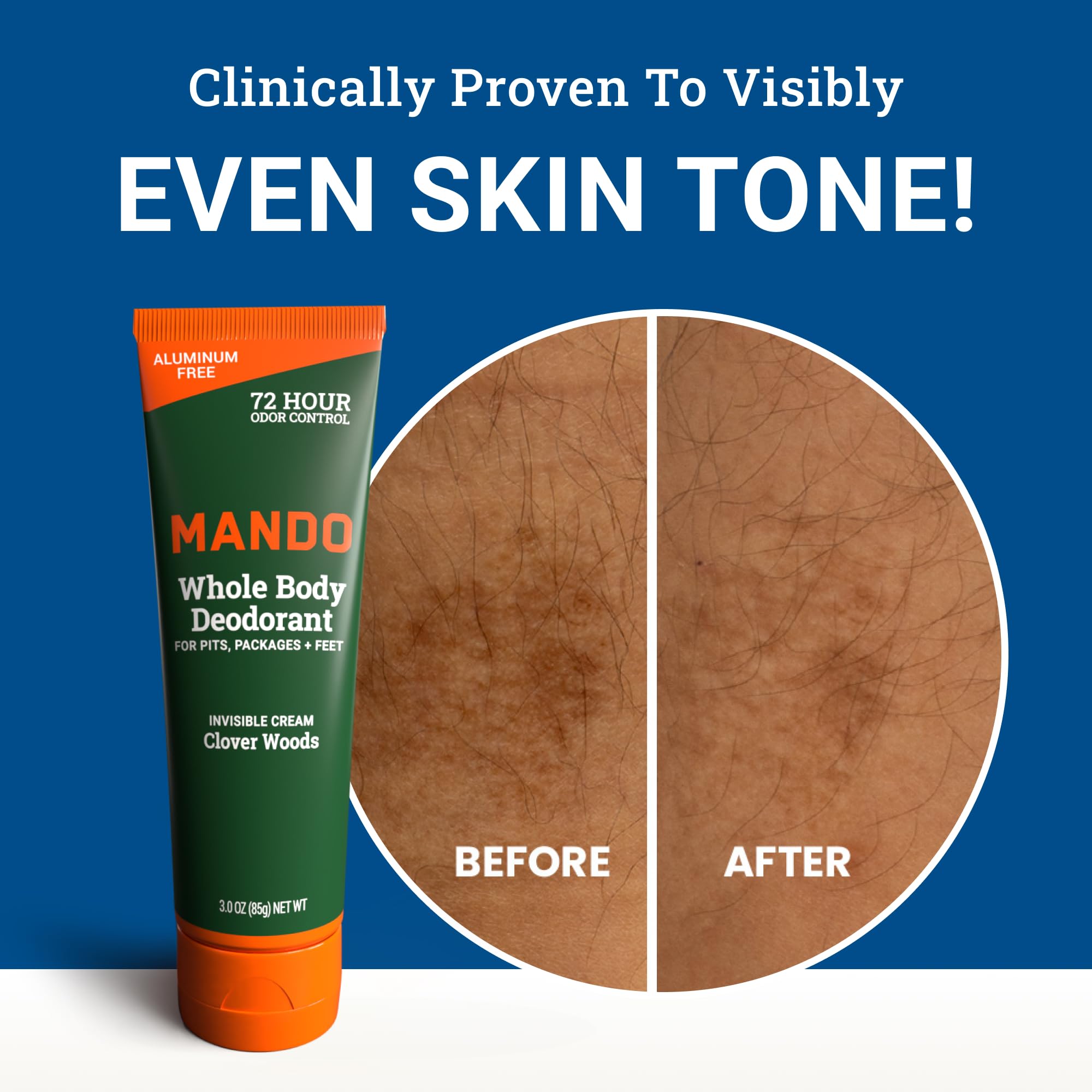 Foto 5 | Desodorante Mando Whole Body Para Hombre, 72 Horas, Control De Olores, 90 Ml, 2 Unidades - Venta Internacional.
