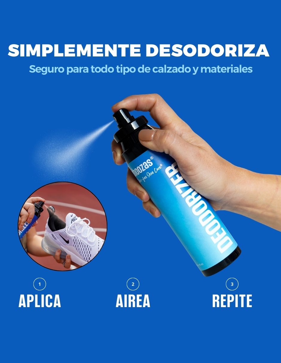 Foto 4 pulgar | Spray Desodorante Para Tenis Y Zapatos 150 Ml - Elimina El Mal Olor De Los Tenis, Hecho Con Ingredientes Nat