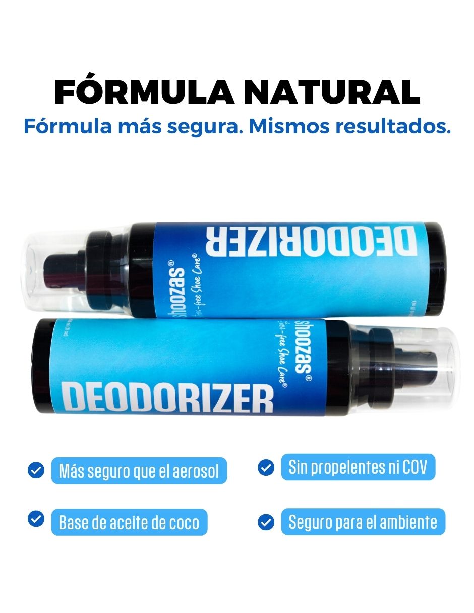 Foto 5 pulgar | Spray Desodorante Para Tenis Y Zapatos 150 Ml - Elimina El Mal Olor De Los Tenis, Hecho Con Ingredientes Nat