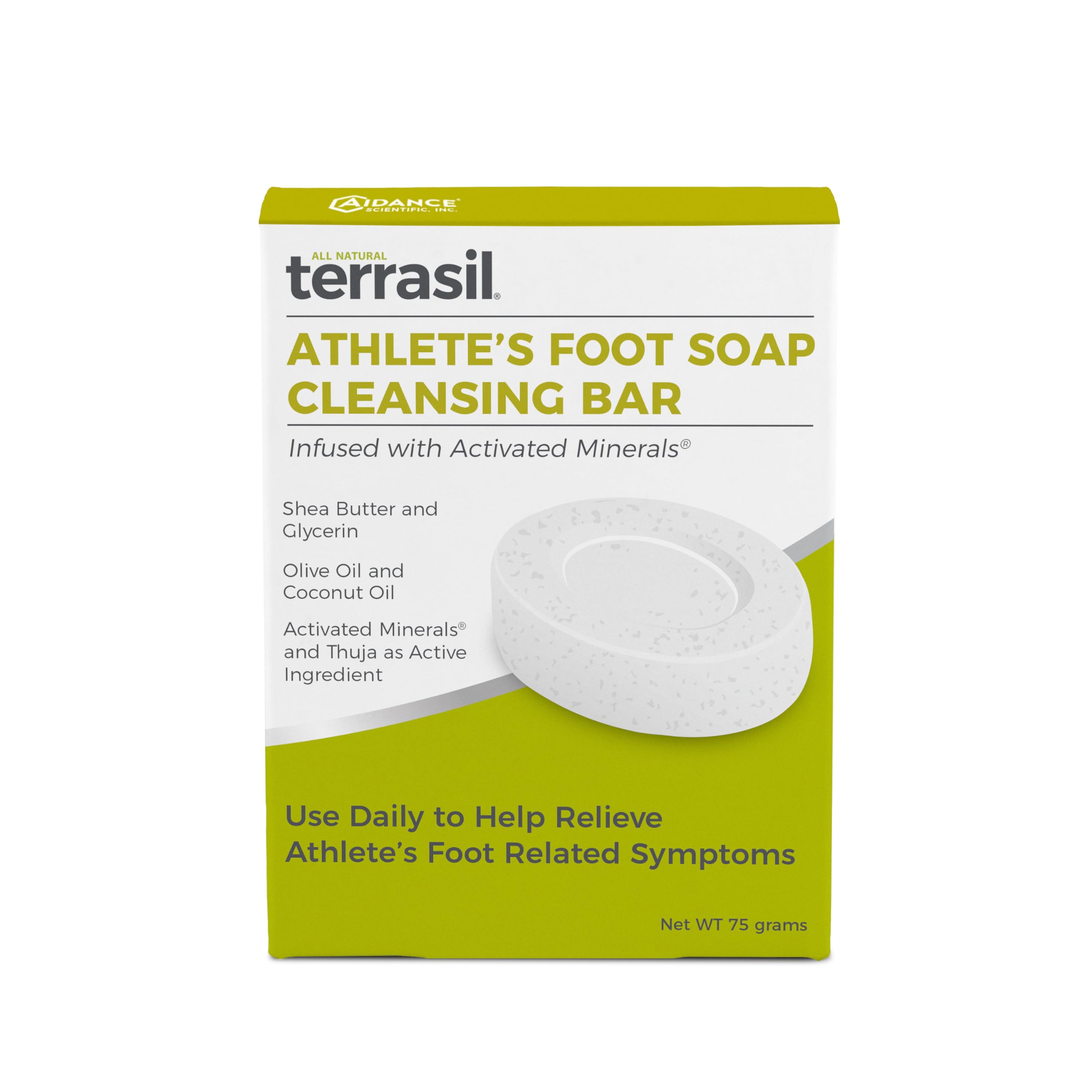 Foto 2 pulgar | Jabón en Barra Terrasil Athletes Foot 75g- Venta Internacional