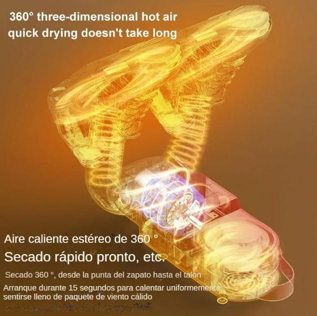 Foto 5 pulgar | Secador Xtellar De Zapatos Desodorizador Tenis Guantes Elimina Olore