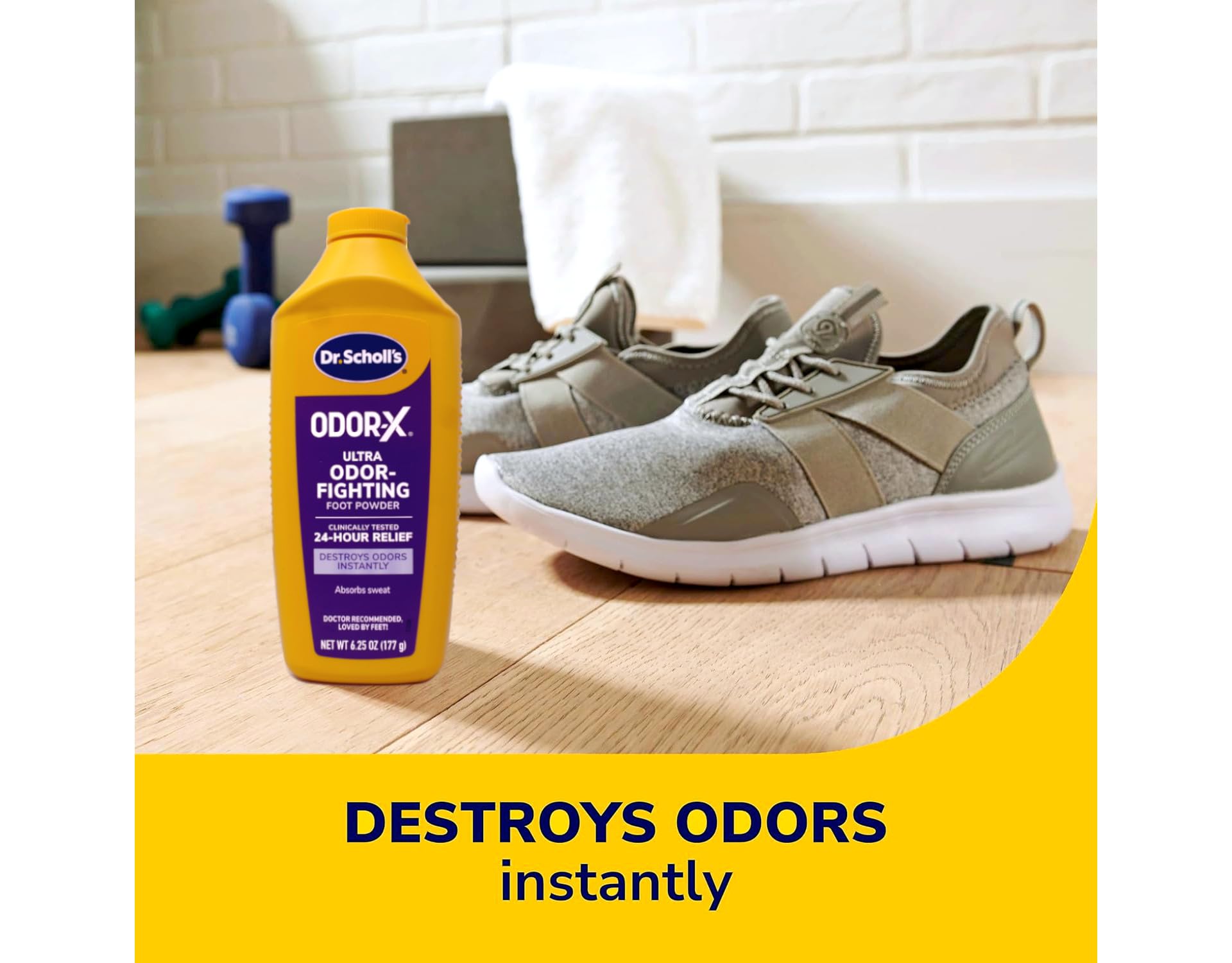 Foto 6 pulgar | Polvo Para Pies Dr. Scholl's Odor-x Ultra Odor-bighting 185 Ml - Venta Internacional.