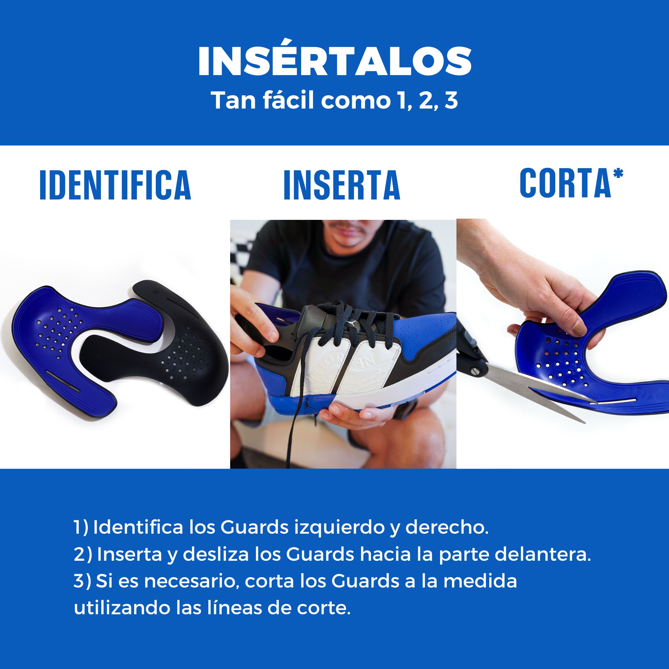 Foto 4 pulgar | Protectores Antiarrugas Shoozas para Tenis y Zapatos