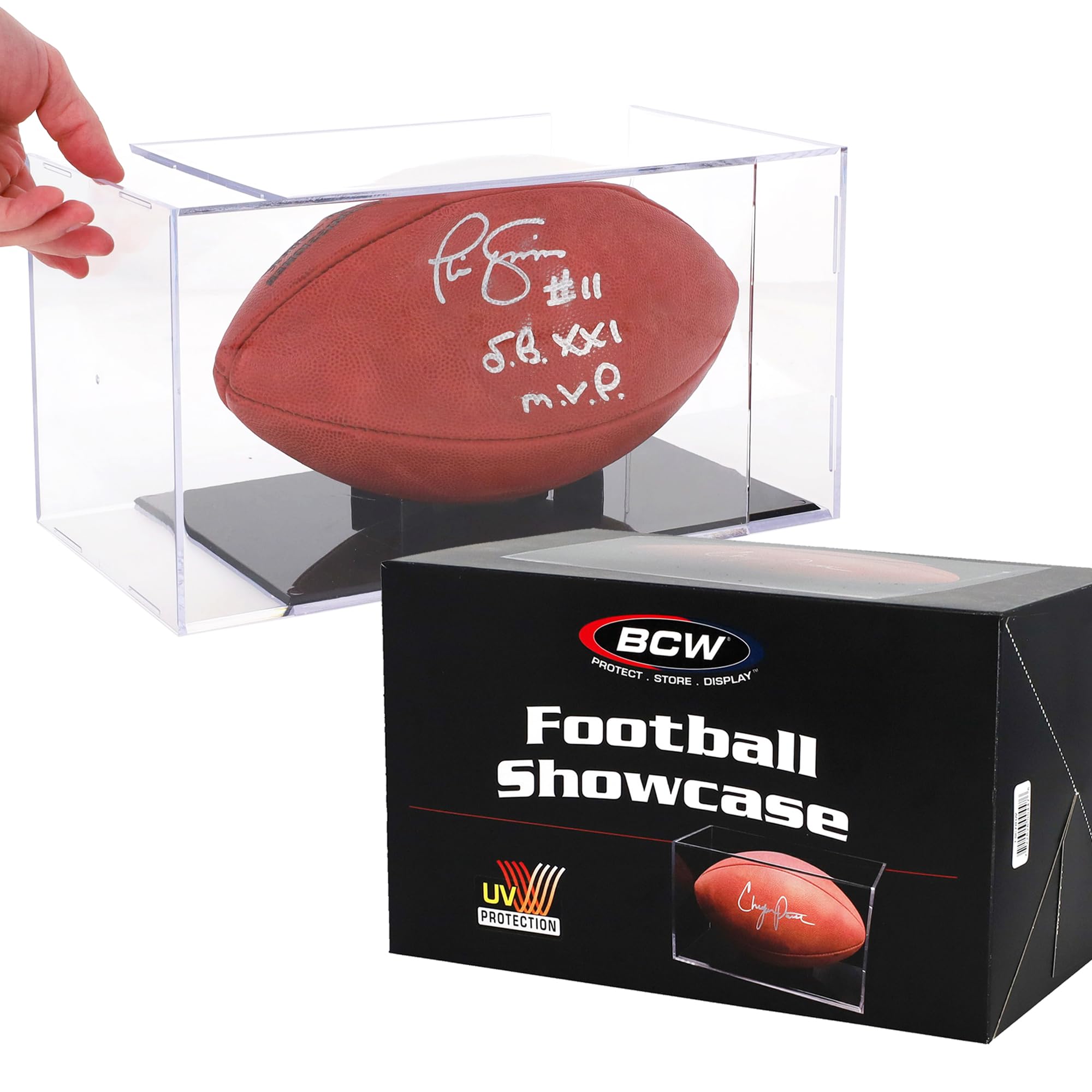 Vitrina Acrílica Bcw Sports Showcases Para Pelota Deportiva - Venta Internacional.