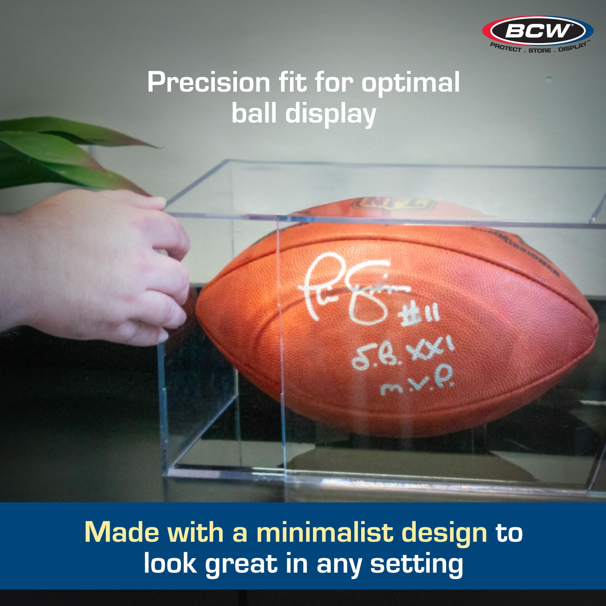 Foto 5 | Vitrina Acrílica Bcw Sports Showcases Para Pelota Deportiva - Venta Internacional.