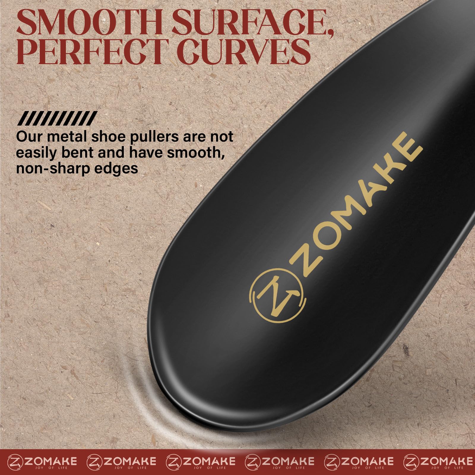Foto 4 pulgar | Shoehorn Zomake, Metal, Acero Inoxidable, 19 Cm, Portátil, Paquete De 2 - Venta Internacional.