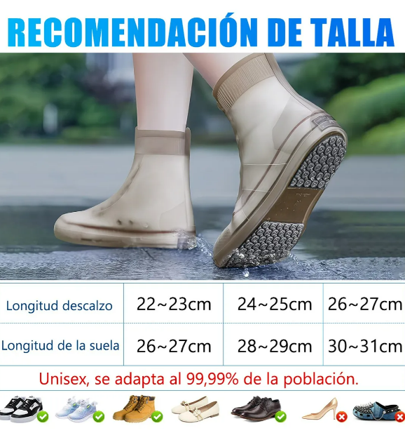 Foto 4 | Cubre Zapatos Xtellar Premium Impermeable