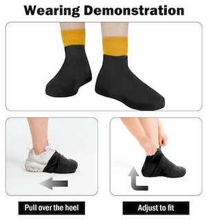 Foto 3 | Cubre Zapatos Xtellar Impermeable - Protector Elegante Y Duradero Para Días De Lluvia