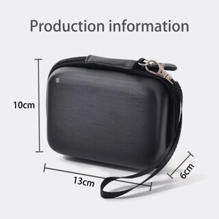 Foto 3 | Estuche Funda Case Cámara Digita Portátil Para Cámara Pequeña Eo Safe Imports Esi-20549 Negro