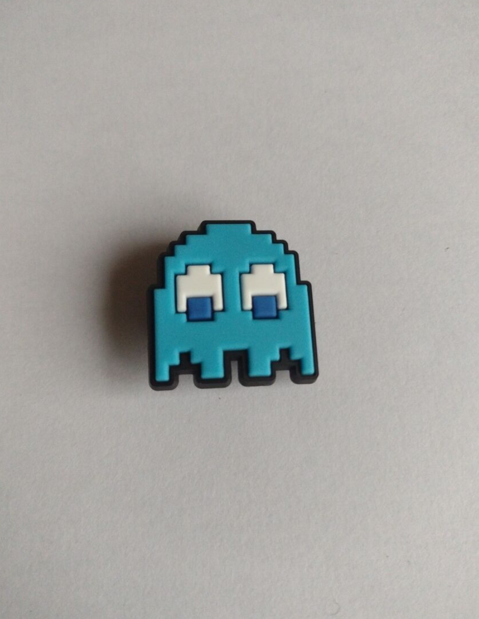 Foto 3 pulgar | Charm Pac-man Fanstama Azul Para Crocs