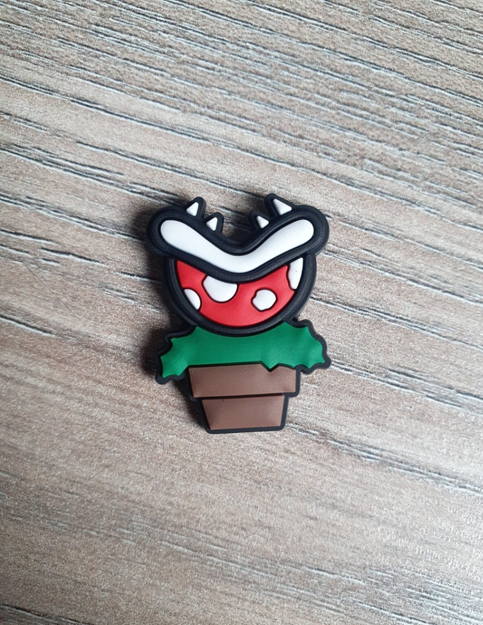 Foto 3 pulgar | Charm Planta Mario Bross Para Crocs