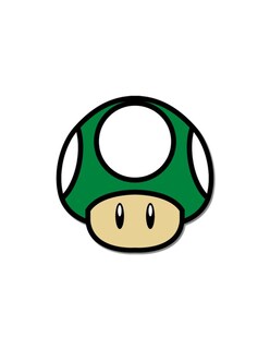 Foto 1 | Charm 1-up – Hongo De Vida Extra De Super Mario Para Crocs