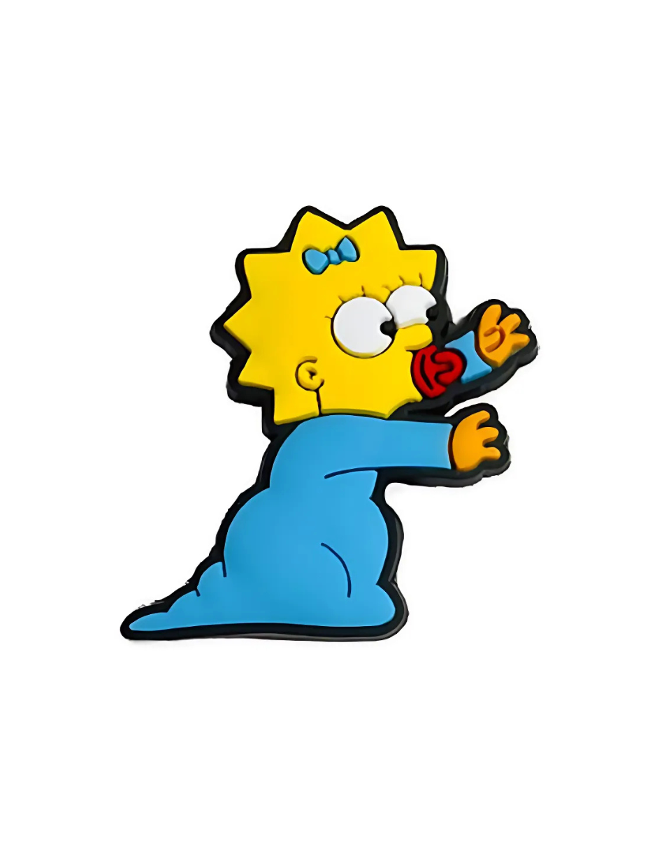 Charm Coleccionable Maggy Simpson Para Crocs